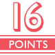 16 Points 16 Points
