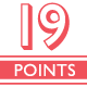 19 Points 19 Points
