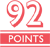 92 Points 92 Points